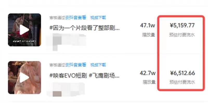 外面收费1980的短剧推广运营，可长期，正规起号，单作品收入5000-搞钱帮